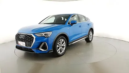 Begagnad Audi Q3 Sportback S-Line 150 HK (110 kW) 2020 Blå SUV