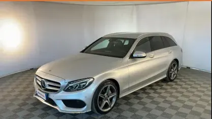 Usata Mercedes C220 Premium 170 CV (125 kW) 2018 Grigio Station wagon