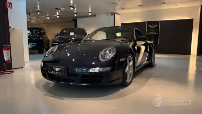 Usata Porsche 911 Carrera 4S Cabriolet 355 CV (261 kW) 2006 Blu Cabrio