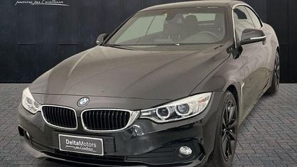 Begagnad BMW 420 Luxury Line 184 HK (135 kW) 2015 Svart Cab