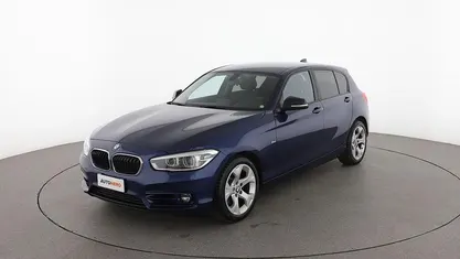 Usata BMW 120 Sport Line 190 CV (139 kW) 2018 Blu Utilitaria