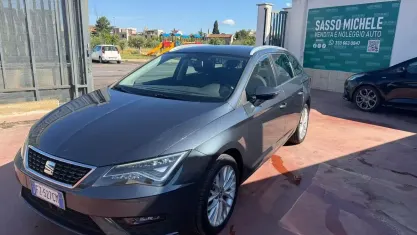 Usata Seat Leon ST Style 131 CV (96 kW) 2020 Grigio Station wagon
