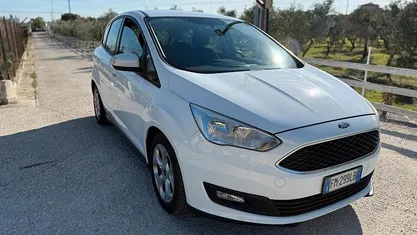 Usata Ford C-MAX Business Edition 105 CV (77 kW) 2017 Bianco Monovolume