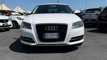 Usata Audi A3 Ambition 90 CV (66 kW) 2012 Bianco Utilitaria