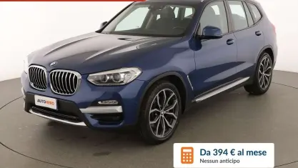 Usata BMW X3 xLine 265 CV (194 kW) 2019 Blu SUV