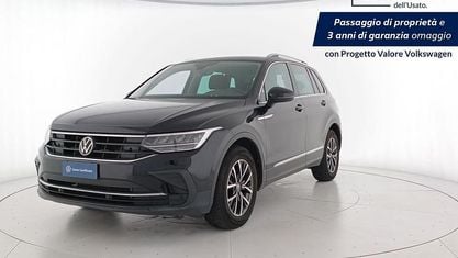 Usata VW Tiguan Life 150 CV (110 kW) 2023 Deep black perlato SUV