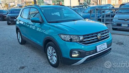 Begagnad VW T-Cross Style 110 HK (80 kW) 2022 Grön SUV
