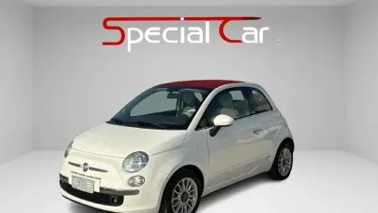 Usata Fiat 500C 85 CV (62 kW) 2011 Bianco Cabrio