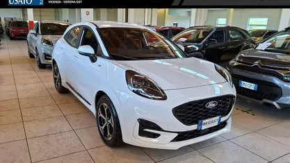 Ny Ford Puma ST-Line 125 HK (91 kW) 2025 Hvid SUV