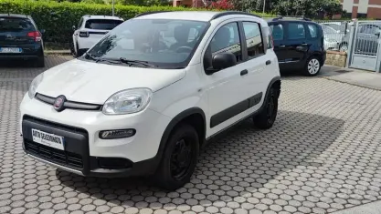 Usata Fiat Panda 4x4 S 84 CV (61 kW) 2019 Bianco Utilitaria