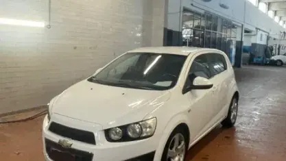 Usata Chevrolet Aveo LTZ 86 CV (63 kW) 2012 Bianco Berlina