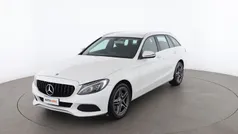 Bianco Usata 2018 Mercedes C220 Business | 16.799 € (Ottimo prezzo)