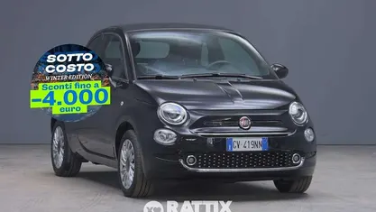 Nero Usata 2024 Fiat 500C Dolcevita Cabrio | 16.289 € (Buon prezzo)
