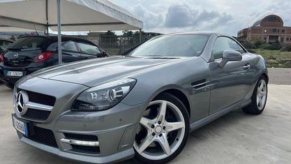 Begagnad Mercedes SLK250 Premium 204 HK (150 kW) 2012 Grå Cab
