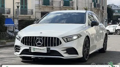 Usata Mercedes A180 Premium 116 CV (85 kW) 2019 Bianco Utilitaria