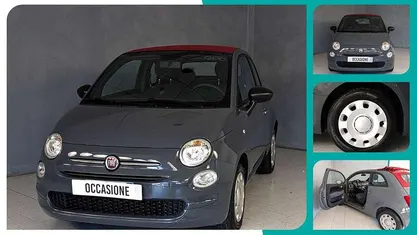Grigio Usata 2021 Fiat 500C Cabrio | 10.890 € (Ottimo prezzo)