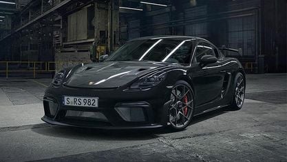 Nuova Porsche Cayman GT4 2026 Nero Coupé