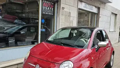 Usata Fiat 500 100 CV (73 kW) 2008 Rosso Berlina
