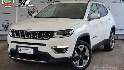 Usata Jeep Compass Limited 140 CV (102 kW) 2018 Bianco SUV