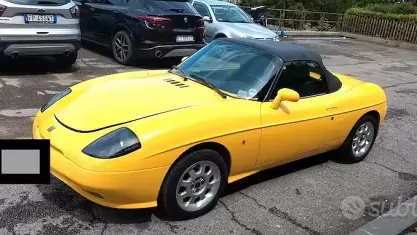 Second-hand Fiat Barchetta 131 CP (96 kW) 1998 Galben Cabrio