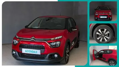 Usata Citroën C3 PureTech 110 CV (80 kW) 2024 Rosso Berlina