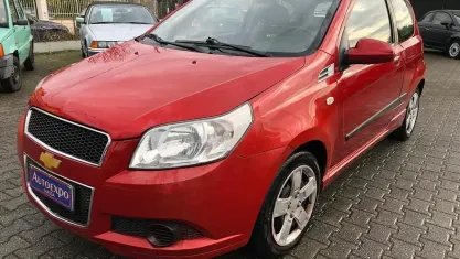 Usata Chevrolet Aveo 82 CV (60 kW) 2008 Rosso Berlina