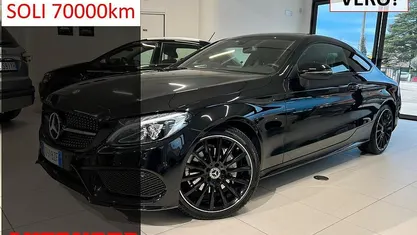Usata Mercedes C200 Premium 184 CV (135 kW) 2018 Nero Berlina