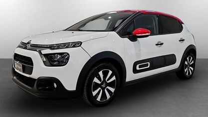 Usata Citroën C3 PureTech 83 CV (61 kW) 2023 Polar white con tetto red  pastello Utilitaria