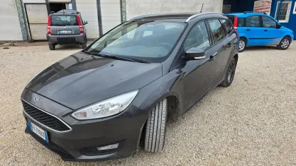 Usata Ford Focus Titanium 120 CV (88 kW) 2017 Marrone Station wagon