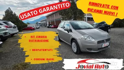 Usata Fiat Grande Punto Dynamic 77 CV (56 kW) 2009 Grigio Utilitaria