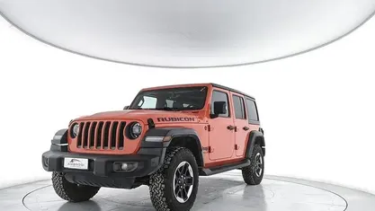 Usata Jeep Wrangler Rubicon 272 CV (200 kW) 2019 Arancione SUV