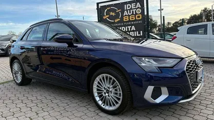 Usata Audi A3 Advanced 110 CV (80 kW) 2024 Blu Berlina