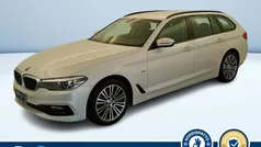 Bianco pastello Usata 2018 BMW 520 Sport Line Station wagon | 25.000 € (Buon prezzo)