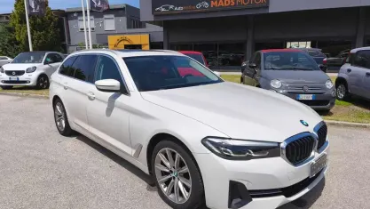 Usata BMW 520 M Sport 190 CV (139 kW) 2022 Bianco Station wagon