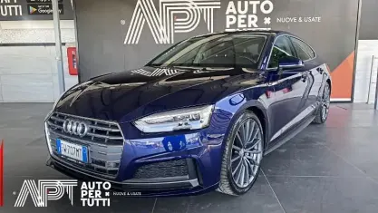 Usata Audi A5 Sportback Comfort 190 CV (139 kW) 2019 Blu Utilitaria