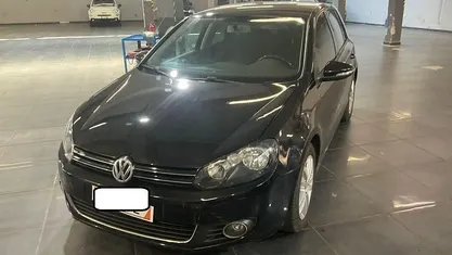 Usata VW Golf VI Highline 110 CV (80 kW) 2009 Nero Utilitaria