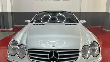 Usata Mercedes SL350 245 CV (180 kW) 2004 Grigio Cabrio