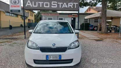 Usata Skoda Citigo Active 60 CV (44 kW) 2012 Bianco Utilitaria