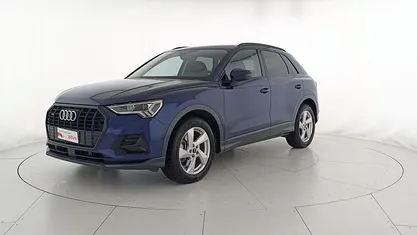 Begagnad Audi Q3 Advanced 190 HK (139 kW) 2023 Blå SUV