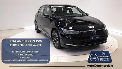 Usata VW Golf VIII Style 131 CV (96 kW) 2023 Nero Utilitaria