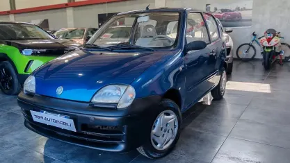 Usata Fiat Seicento 54 CV (39 kW) 2005 Blu Utilitaria