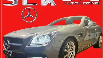 Usata Mercedes SLK200 184 CV (135 kW) 2011 Grigio Cabrio