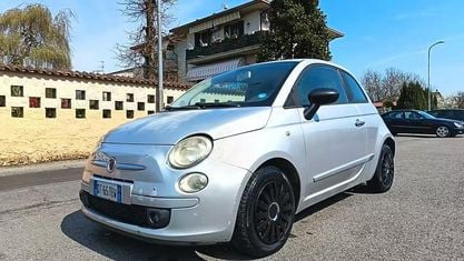 Usata Fiat 500 Pop 69 CV (50 kW) 2009 Argento Cabrio