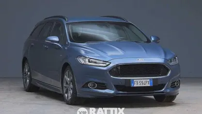 Chrome blue Usata 2019 Ford Mondeo ST-Line Tre volumi | 17.432 € (Buon prezzo)
