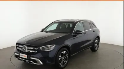 Usado Mercedes GLC200 Business 163 CV (119 kW) 2020 Azul SUV