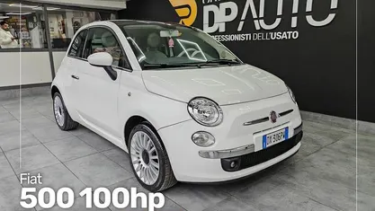 Usata Fiat 500 Lounge 101 CV (74 kW) 2009 Cabrio