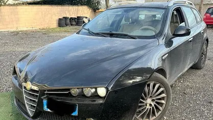 Usata Alfa Romeo 159 150 CV (110 kW) 2007 Nero Station wagon