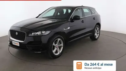 Begagnad Jaguar F-Pace Pure 180 HK (132 kW) 2019 Svart SUV