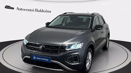Grigio indyum/tetto nero Usata 2023 VW T-Roc Life SUV | 22.800 € (Buon prezzo)