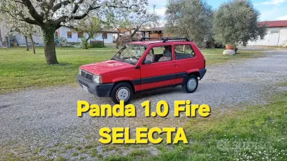 Usata Fiat Panda 54 CV (39 kW) 1996 Rosso Utilitaria